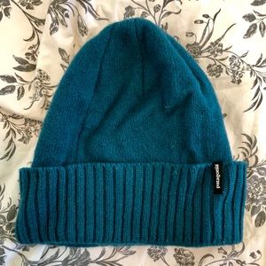 Patagonia Wool Turquoise Beanie